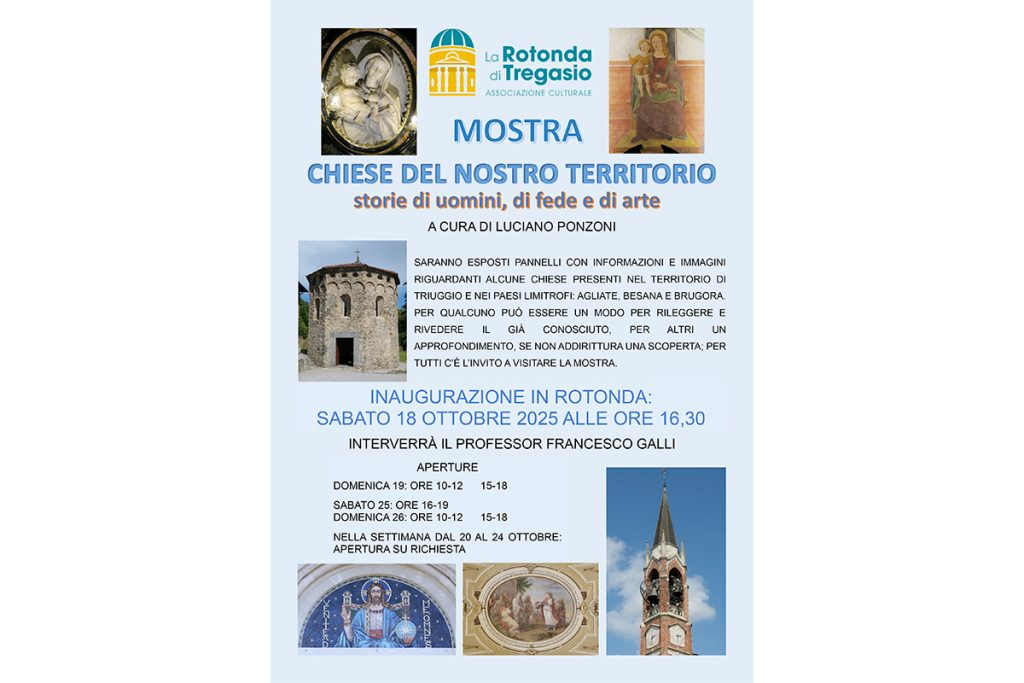 La rotonda di tregasio evento chiese del nostro territorio