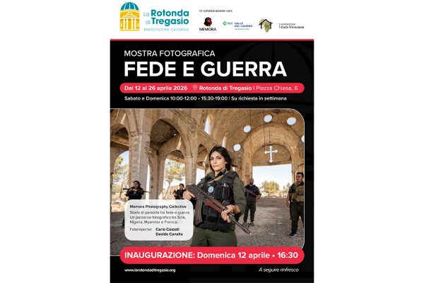 La rotonda di tregasio evento mostra fotografica fede e guerra copertina