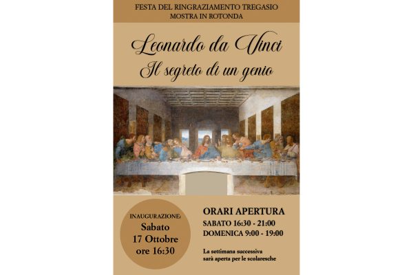 Mostra leonardo da vinci locandina